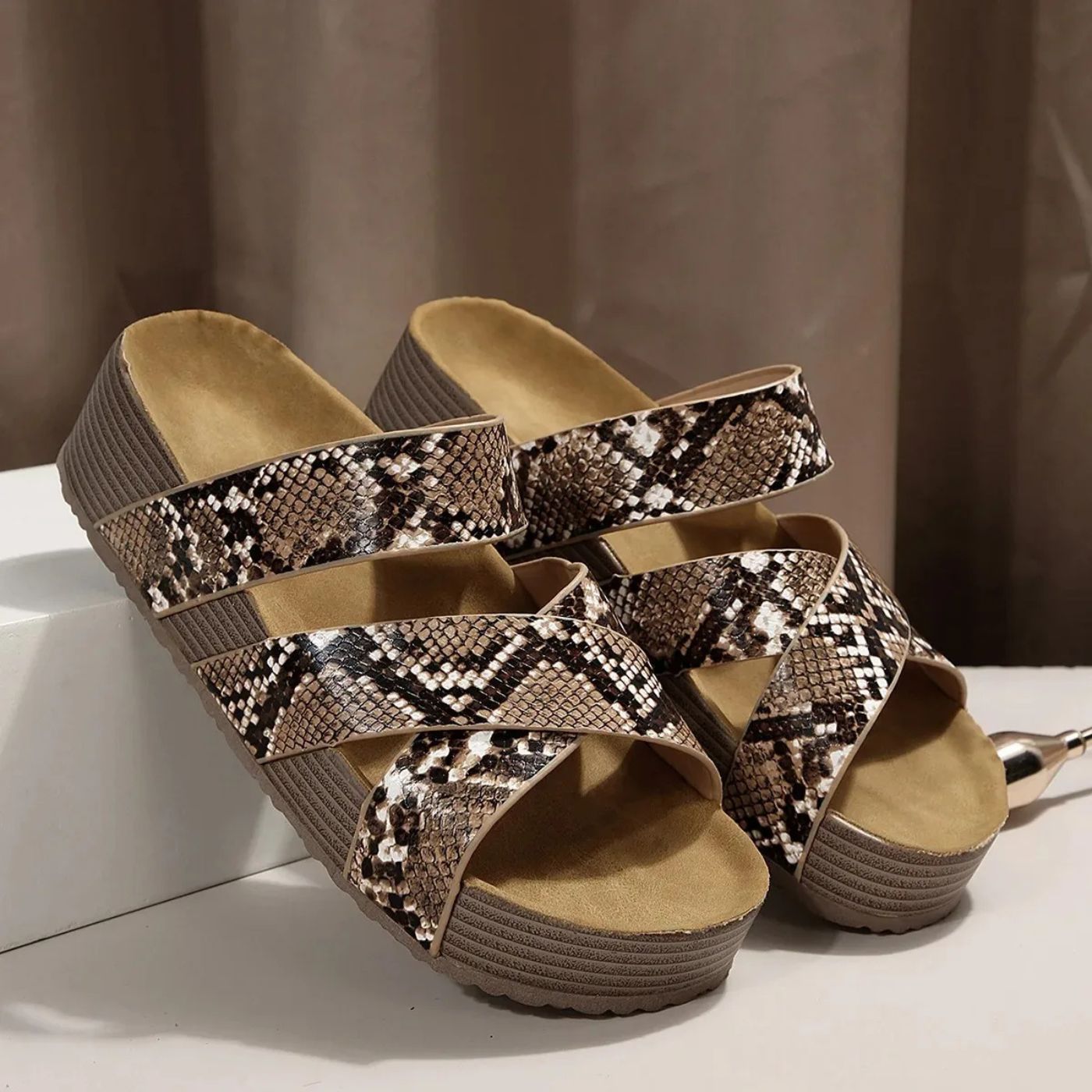 Comfort strap sandals for women | Alina -7