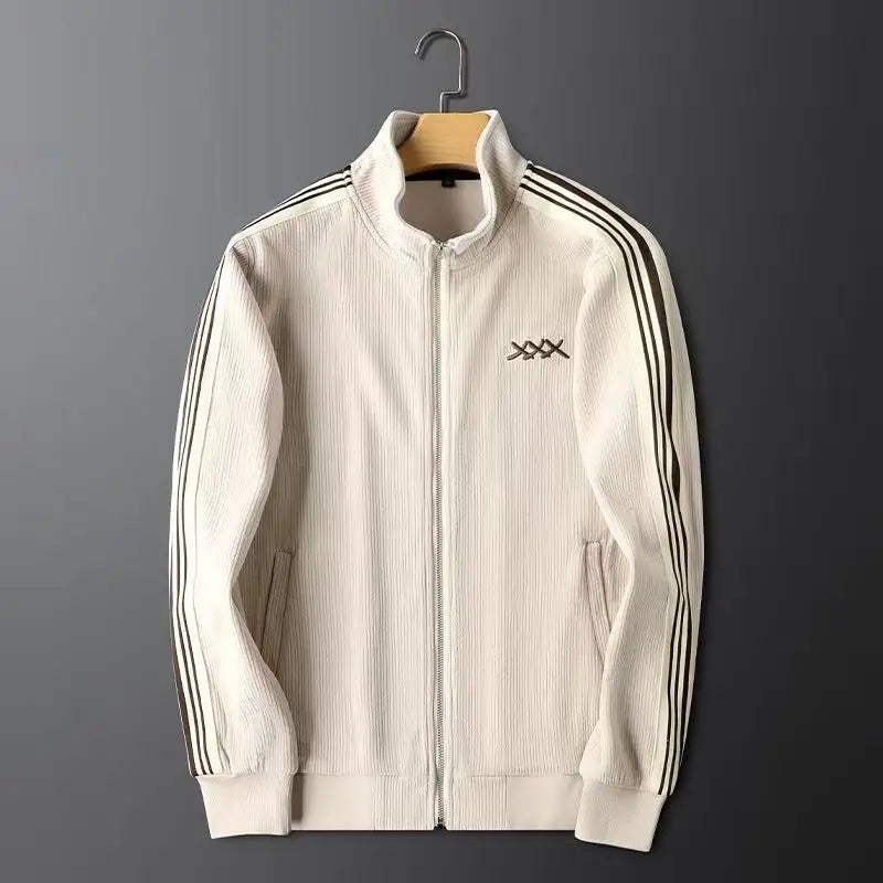 Corduroy sport tracksuit for men | Lucian -4