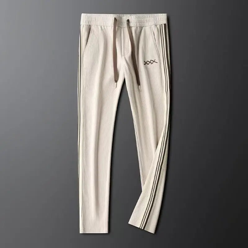Corduroy sport tracksuit for men | Lucian -5