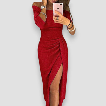 Elegant evening dress for women | Riley -5