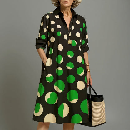 Elegant timeless midi dress for women | Clara -9