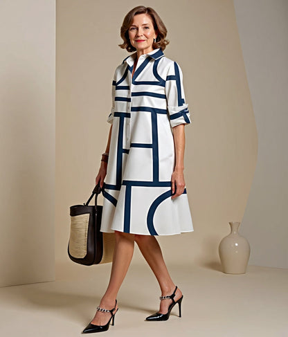 Clara elegant versatile midi dress for women | Timeless -4