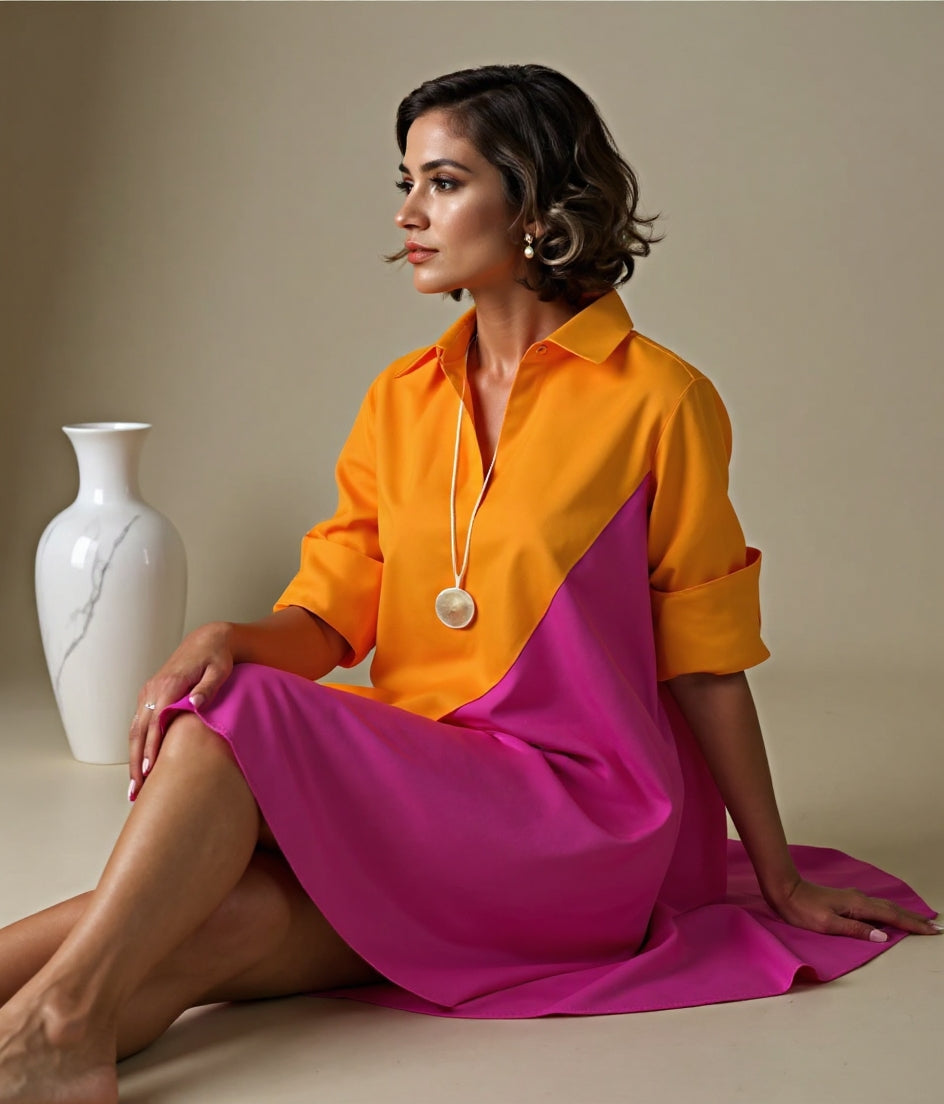 Clara elegant versatile midi dress for women | Timeless -6