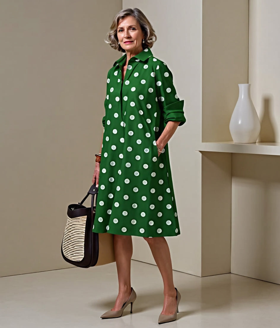 Clara elegant versatile midi dress for women | Timeless -11
