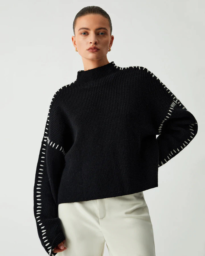 Soft classic jumper for women | Ava -5