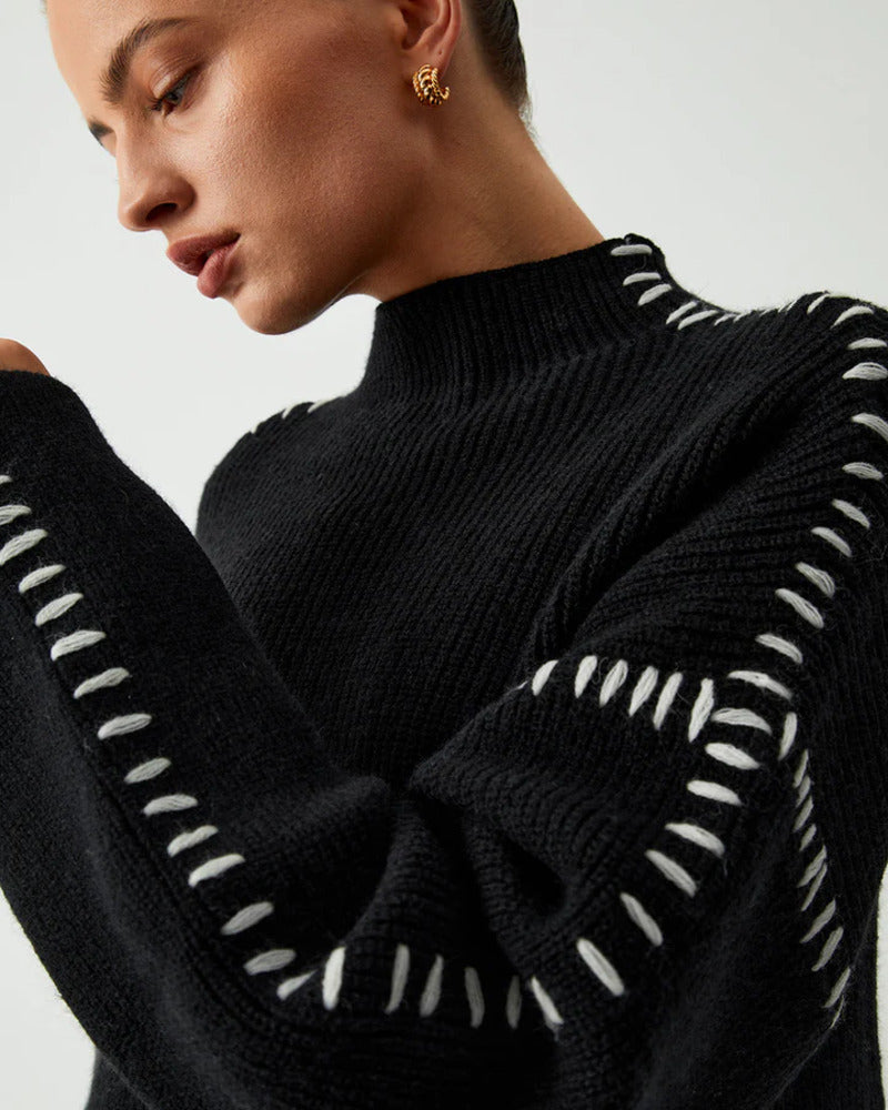 Soft classic jumper for women | Ava -4