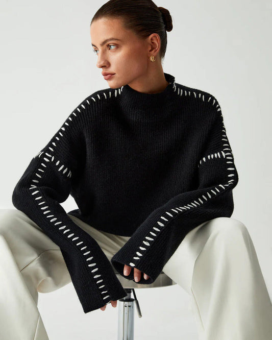 Soft classic jumper for women | Ava -1