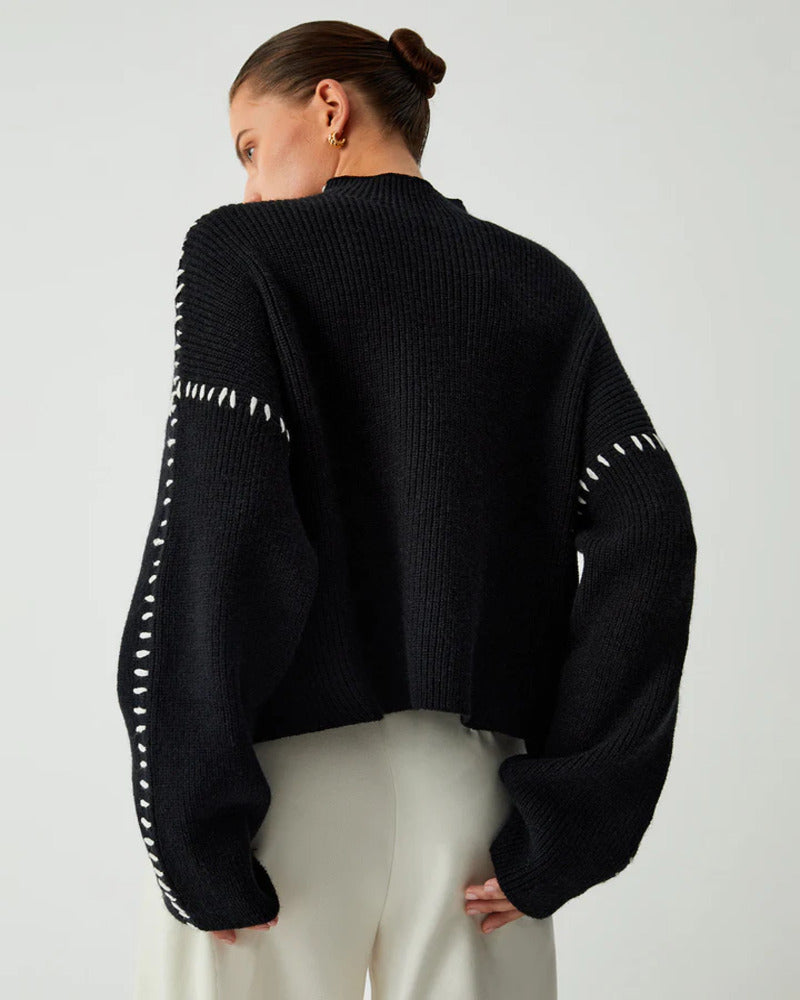 Soft classic jumper for women | Ava -2