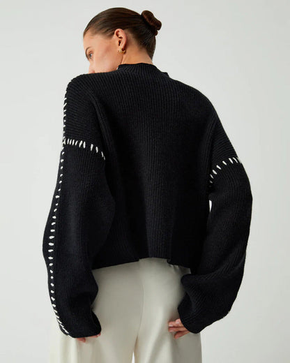 Soft classic jumper for women | Ava -2