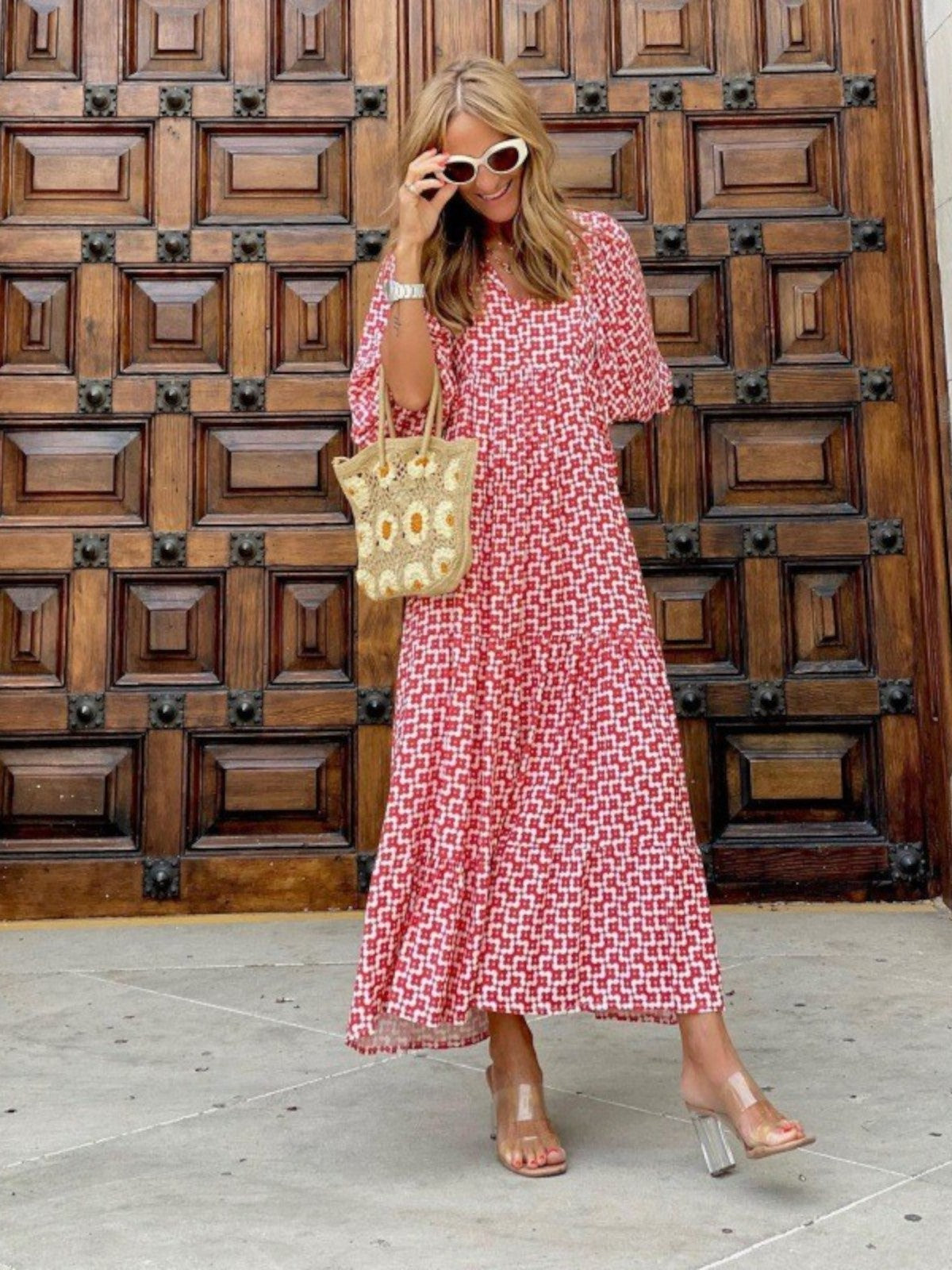 Bohemian style maxi dress for women | Luna