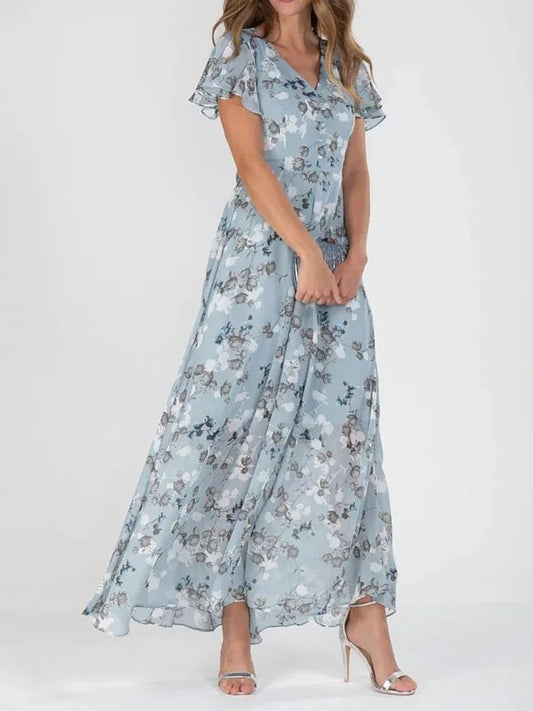 Glamorous tummy covering dress for women | Aurelia