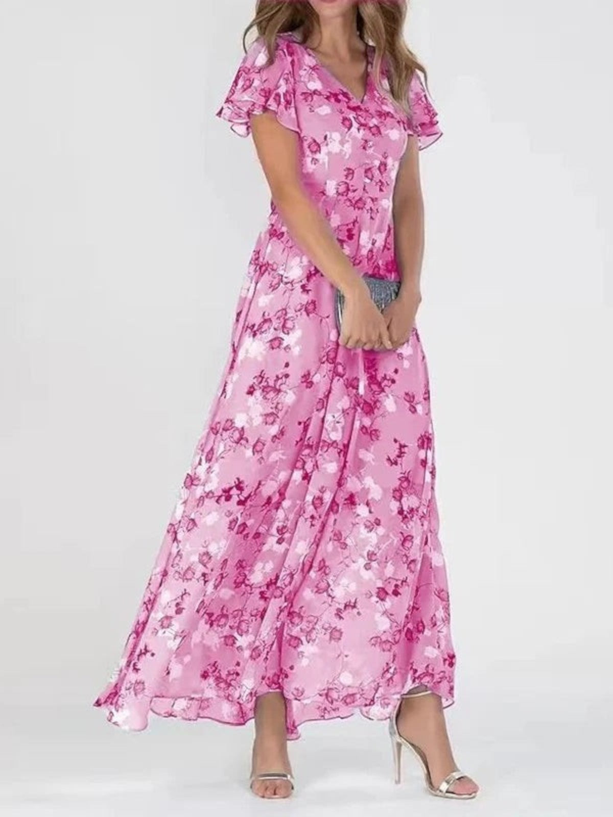 Glamorous tummy covering dress for women | Aurelia