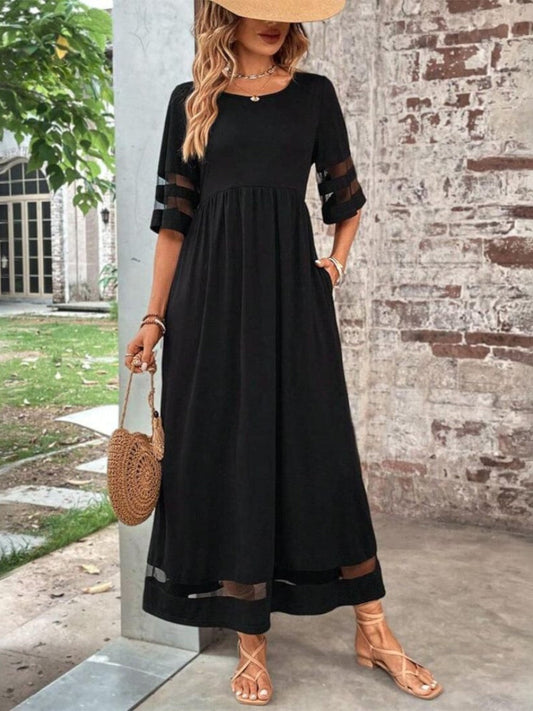 Chic tummy flattering coverage dress for women | Esme