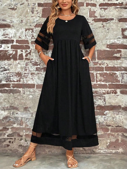 Chic tummy flattering coverage dress for women | Esme
