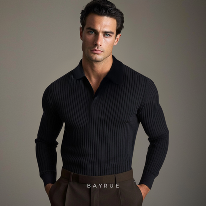 Classic open-collar casual shirt for men | Ashford -2