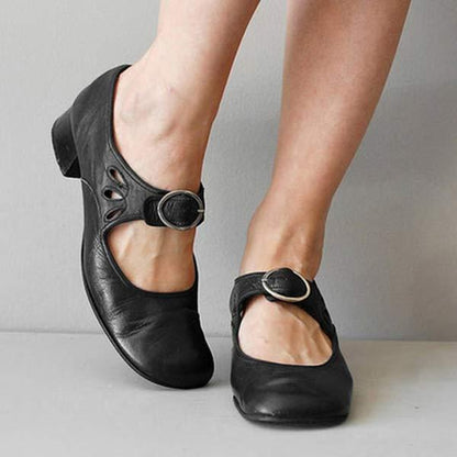 Aurelle Orthostep leather comfort sandals for women