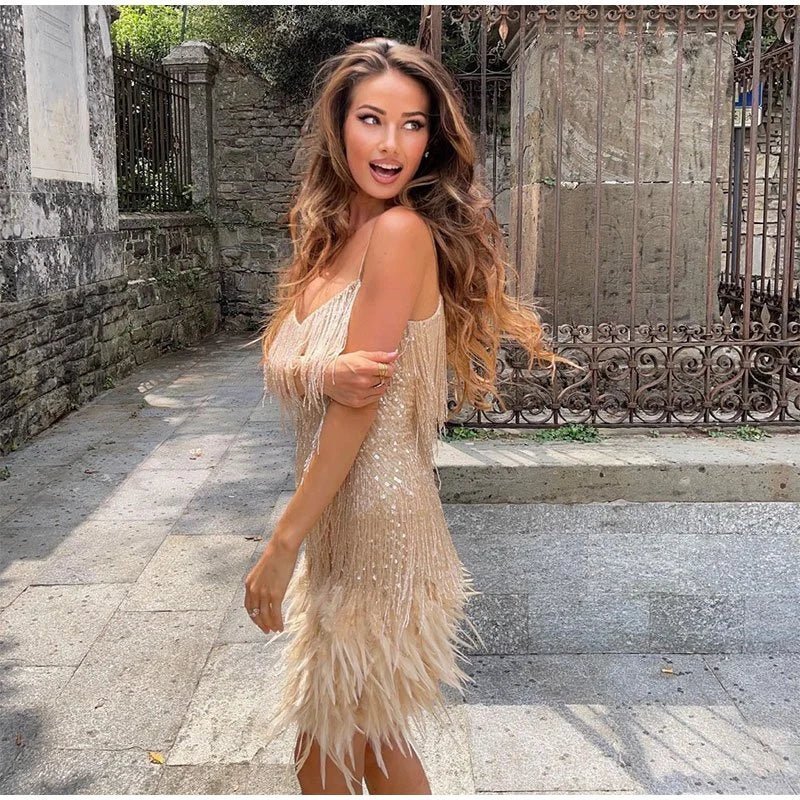 Bambi dress stylish cocktail for women -6