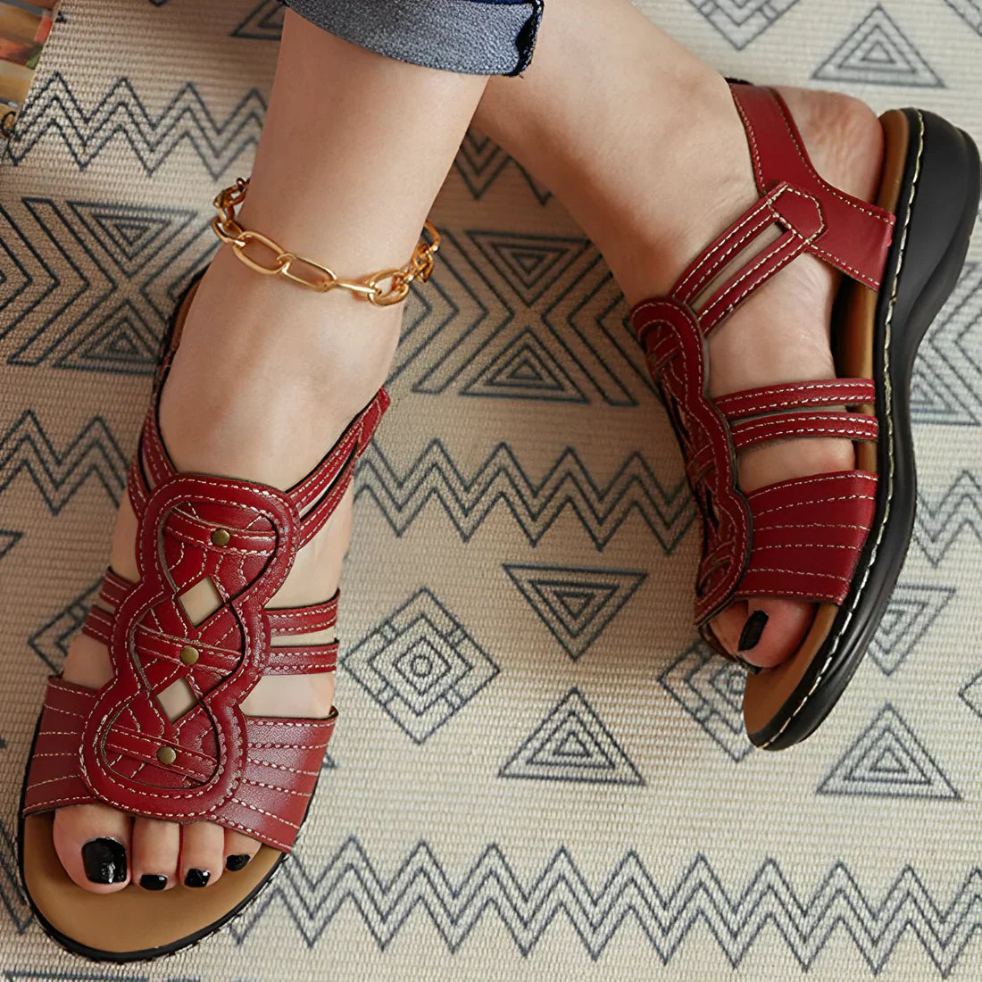 Comfortable orthopedic sandals for women | Beth -1