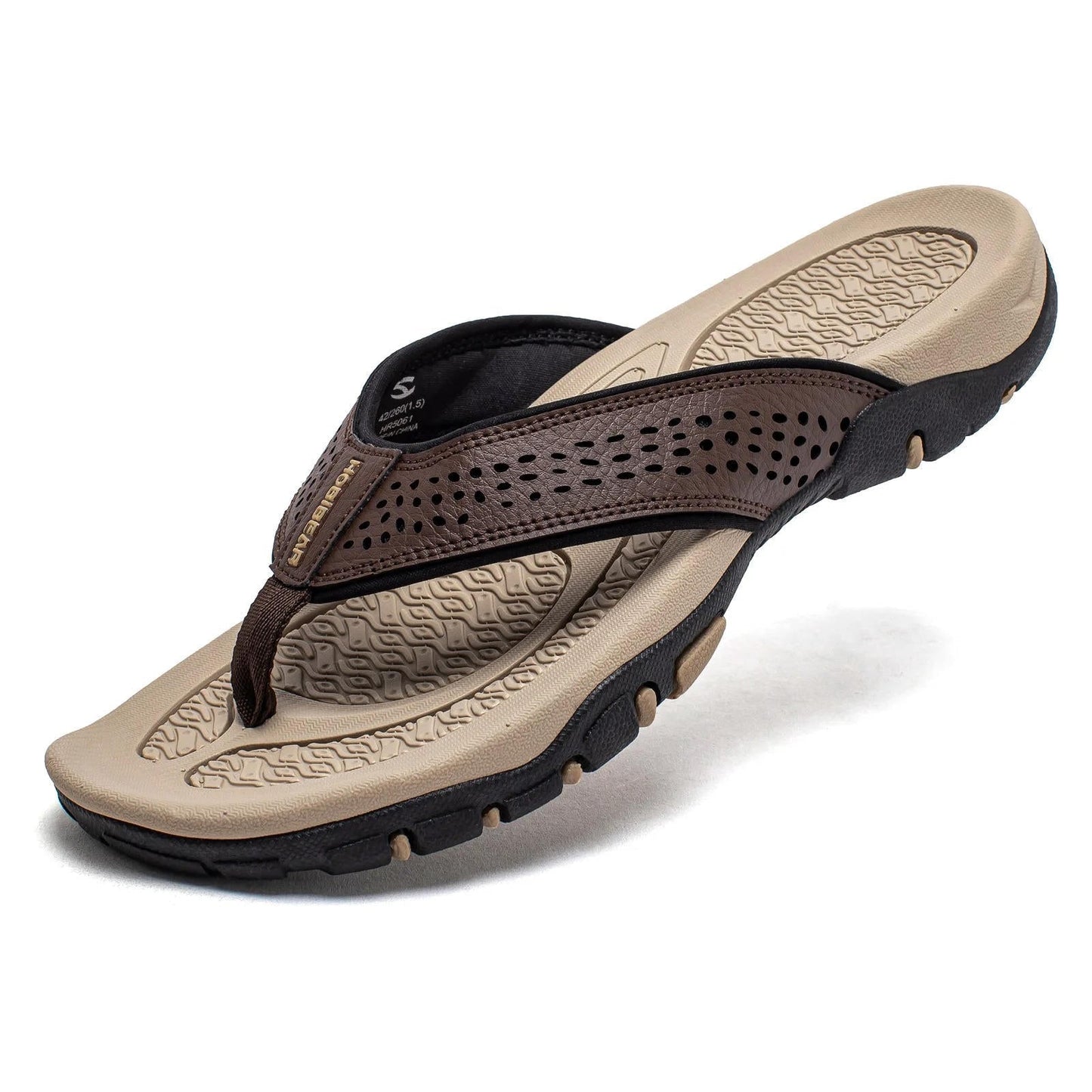 Supportive athletic flip flops arch piece for men | WaveStride -5