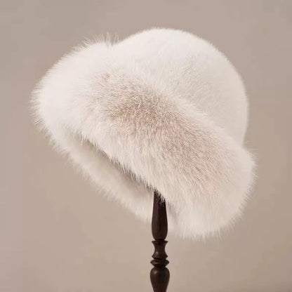 Bonnet texture douce style retro piece for women | Perrine -3