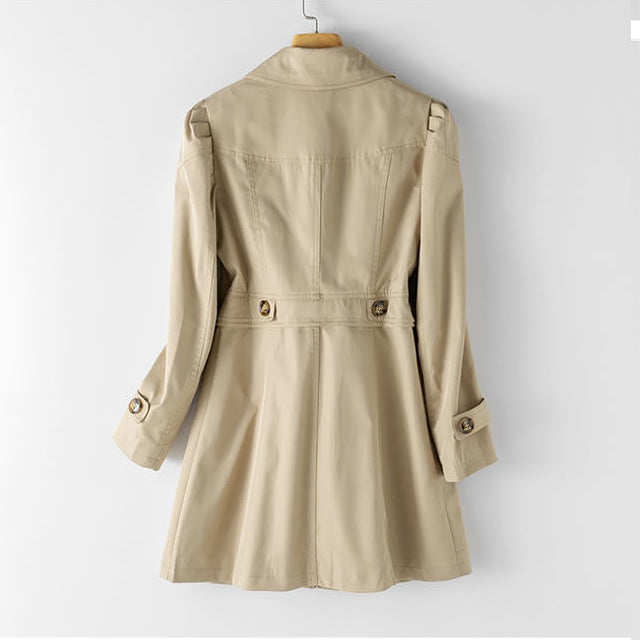 Elegant trench coat for women | Isla -4