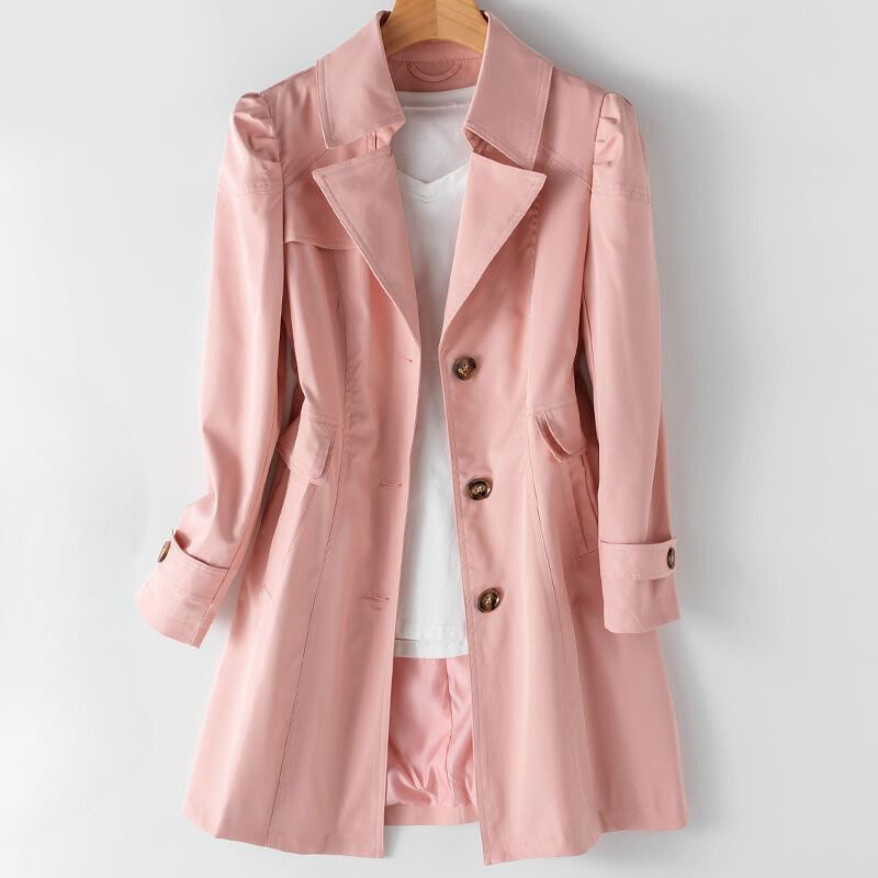 Elegant trench coat for women | Isla -3