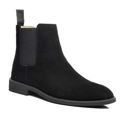 Chelsea ankle boots for men | Suede Leather -10