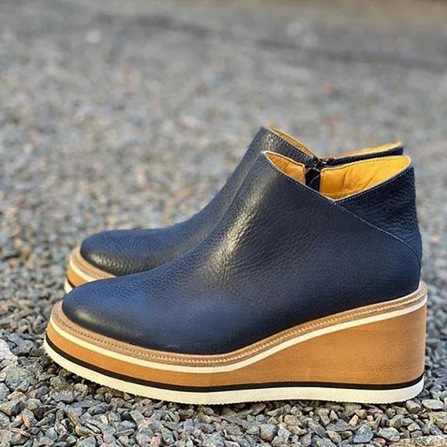 Aurelle Laura elegant heeled ankle boots for women