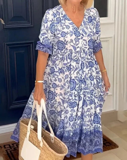 Bohemian maxi dress for women | Radiance