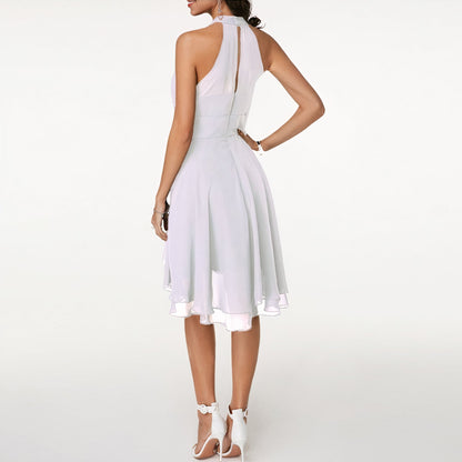 Chic mini evening dress for women | Calla -6