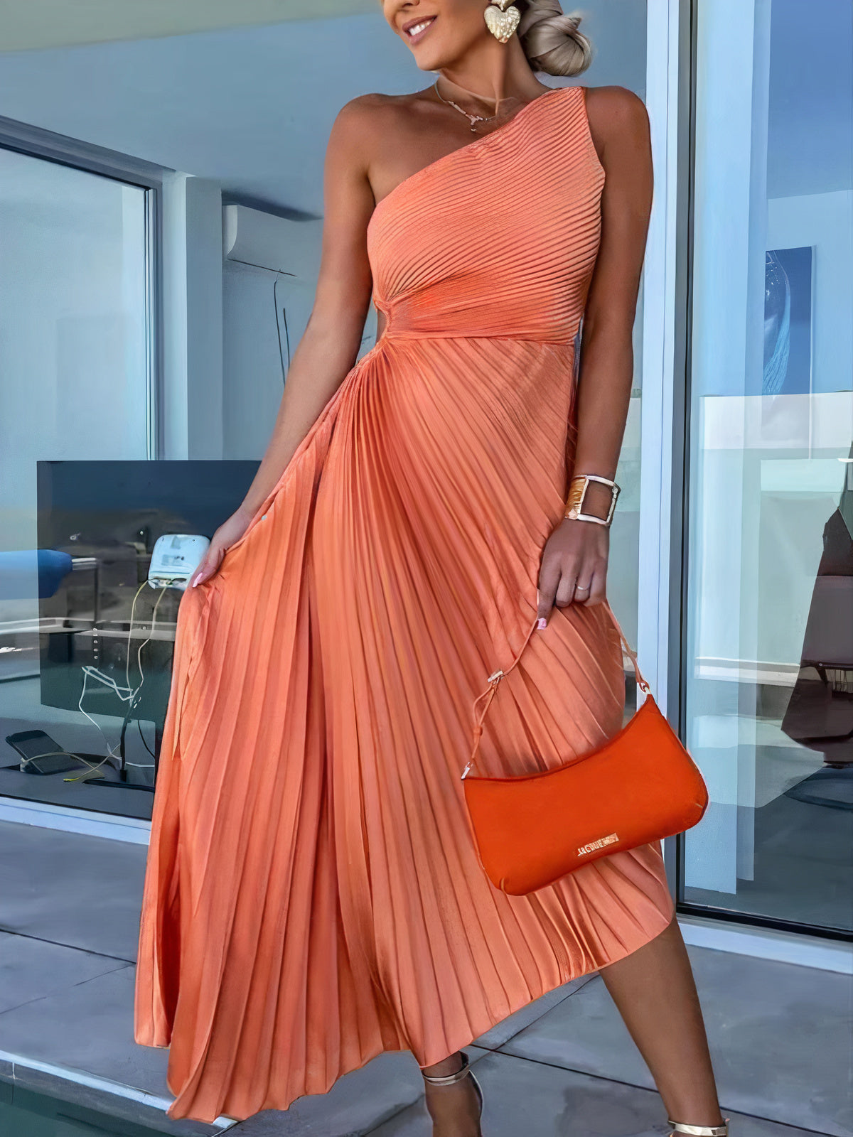 Chic summer cocktail dress for women | Elise -2
