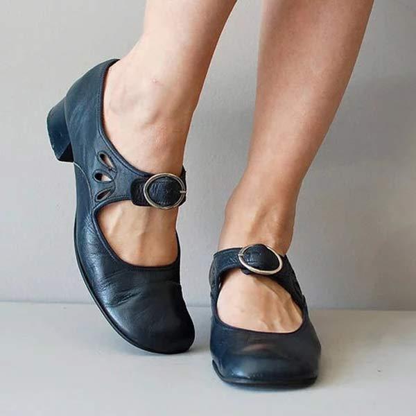 Aurelle Orthostep leather comfort sandals for women