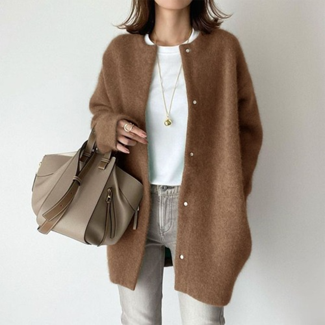 Cardigan elegant doux comfortable for women | Marisse -5