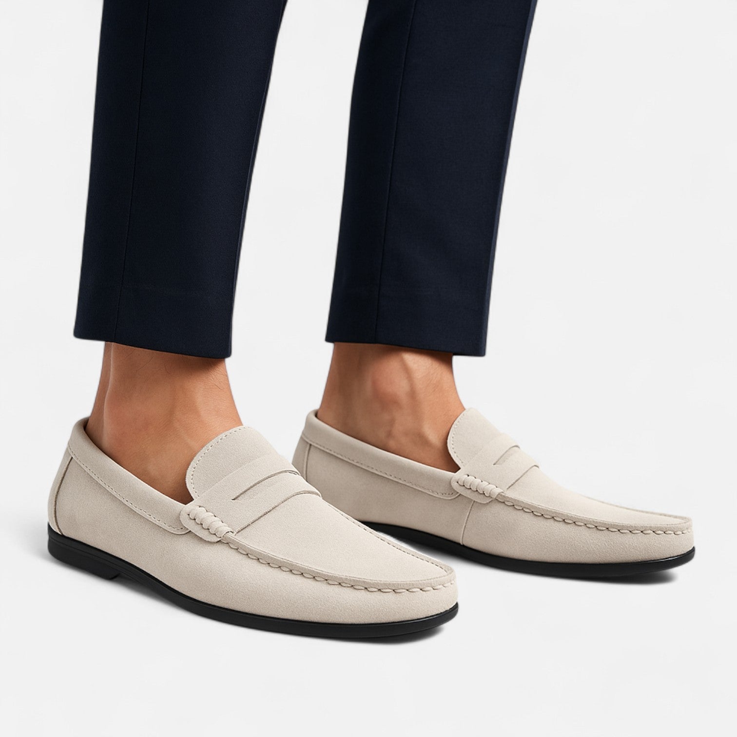 Classic flat-sole everyday comfort shoes for men -2