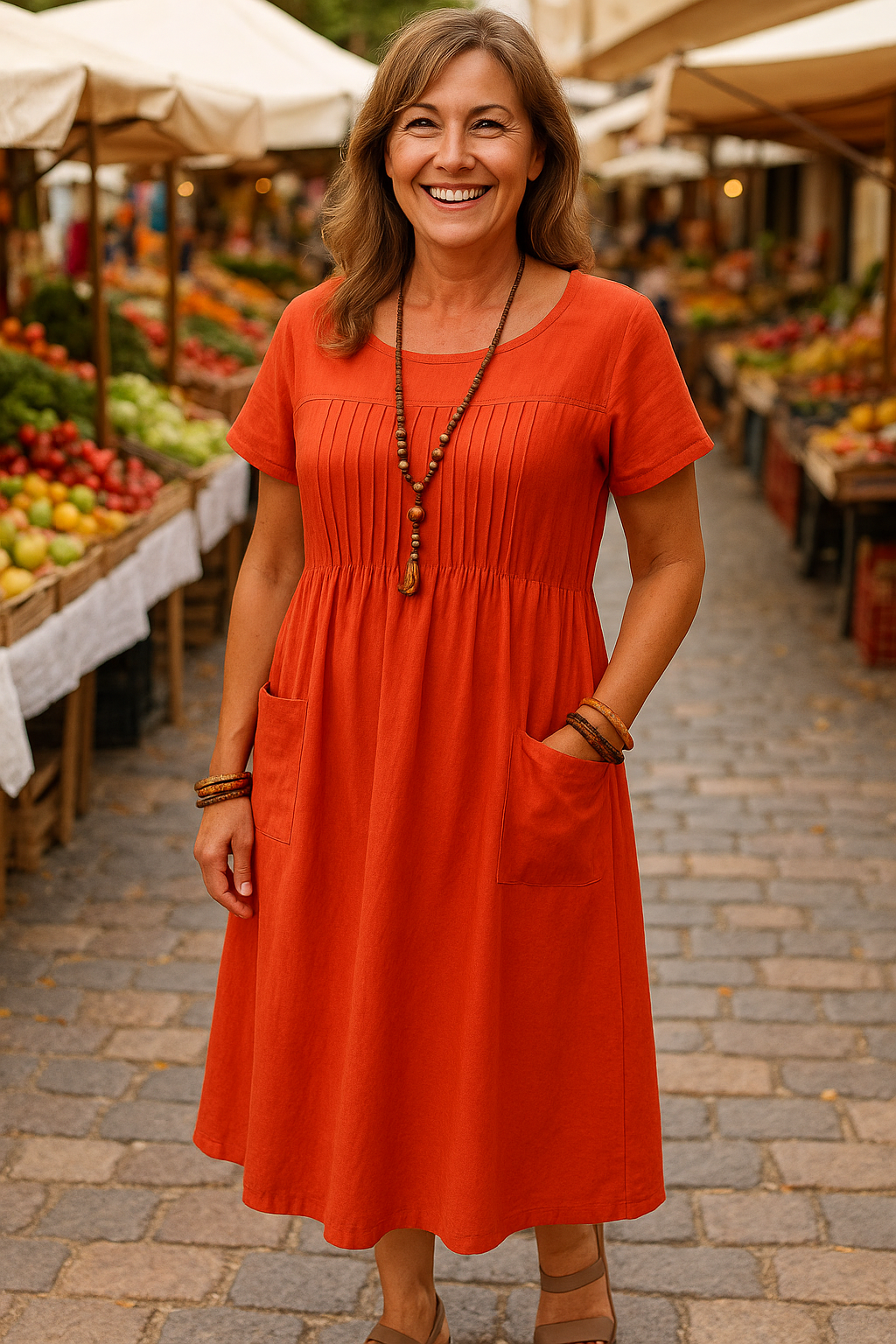 Breezy A-line dress for women | Marianne