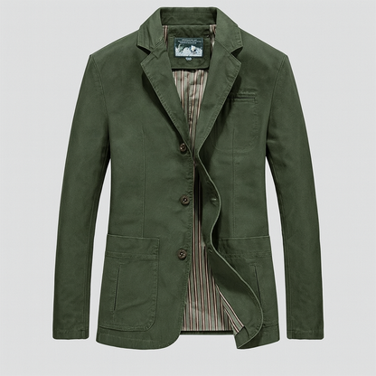 Cotton casual blazer for men | Harbor Ridge
