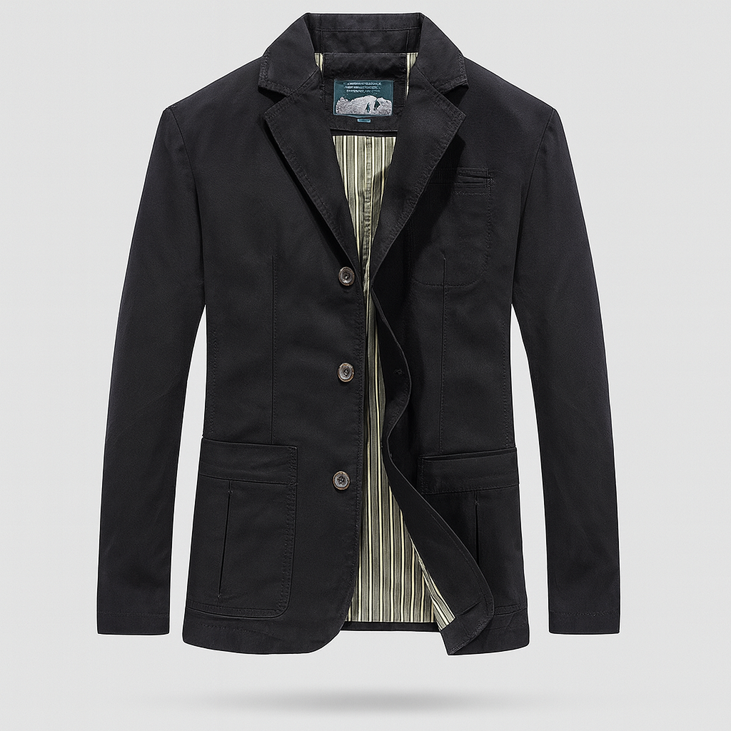 Cotton casual blazer for men | Harbor Ridge