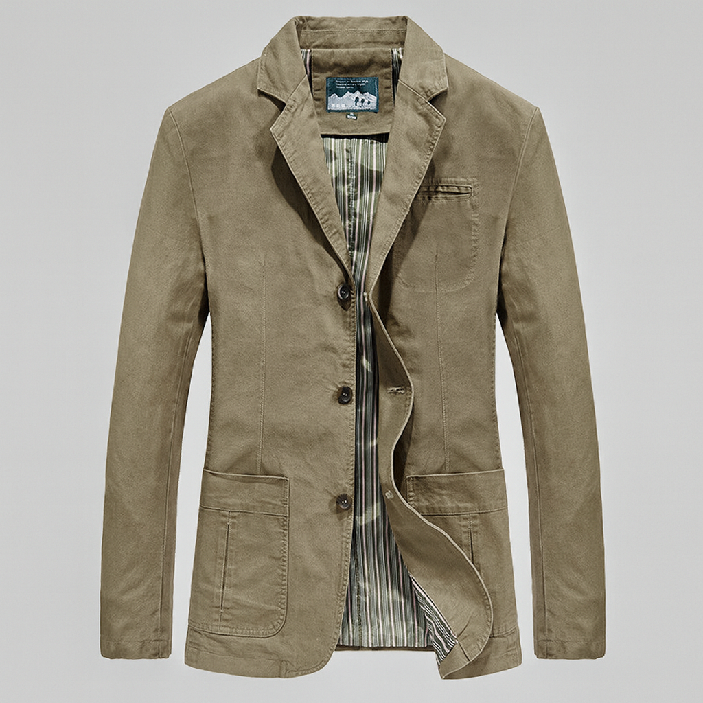 Cotton casual blazer for men | Harbor Ridge