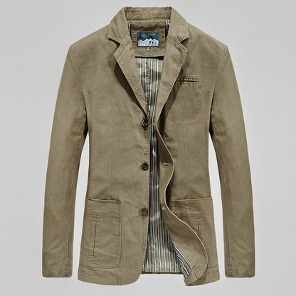 Cotton casual blazer for men | Harbor Ridge