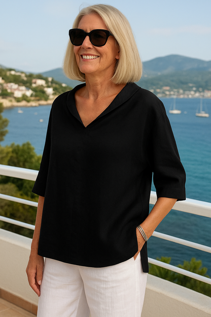 Effortlessly flattering blouse for women | Marena