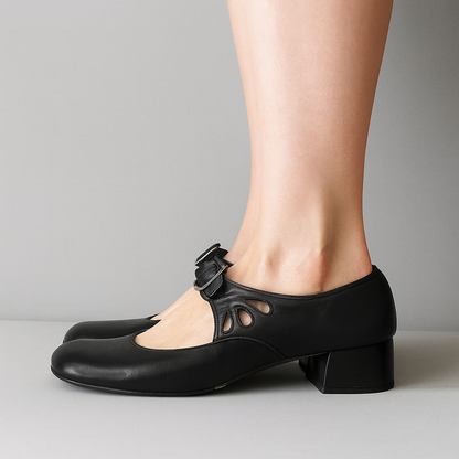 Classic orthopaedic everyday leather flats for women | Mary -2