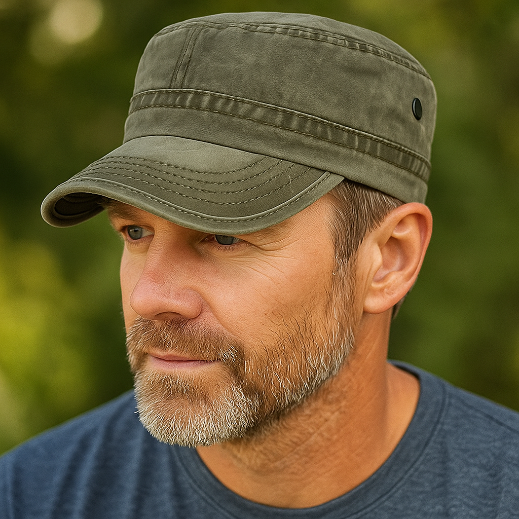 Rugged vintage cap for men | Adjustable -6
