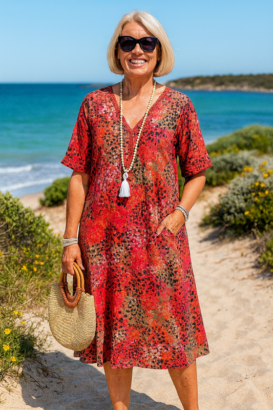 Elegant midi dress for women | Mary