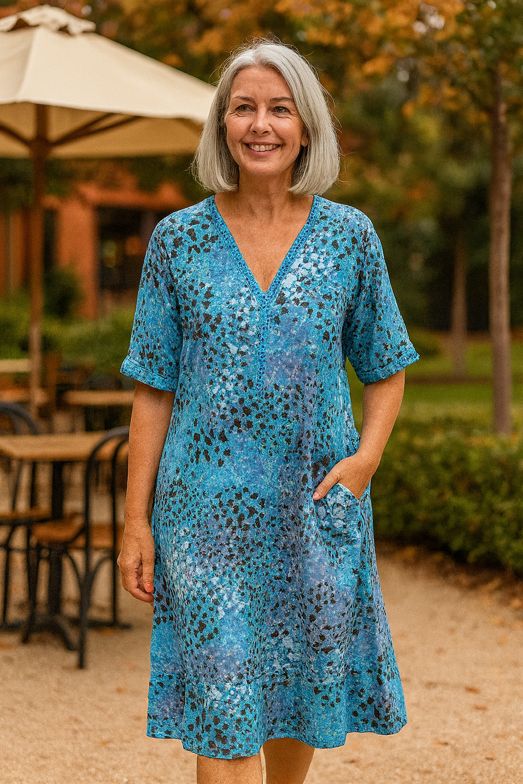 Elegant midi dress for women | Mary