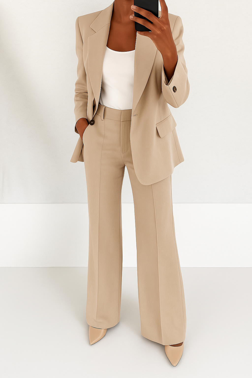 Aurelle Camille refined versatile suit for women