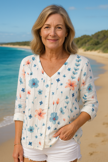Floral everyday top for women | June