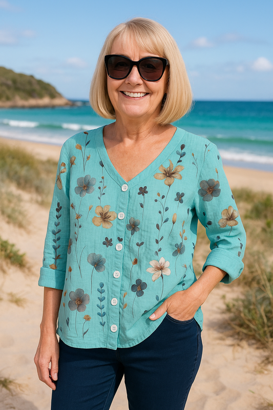 Floral everyday top for women | June