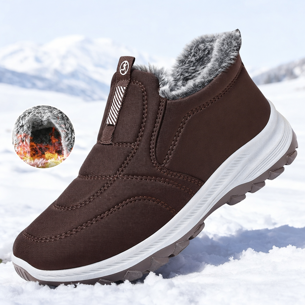 Anti-slip warm winter shoes for women | Evelyn -3