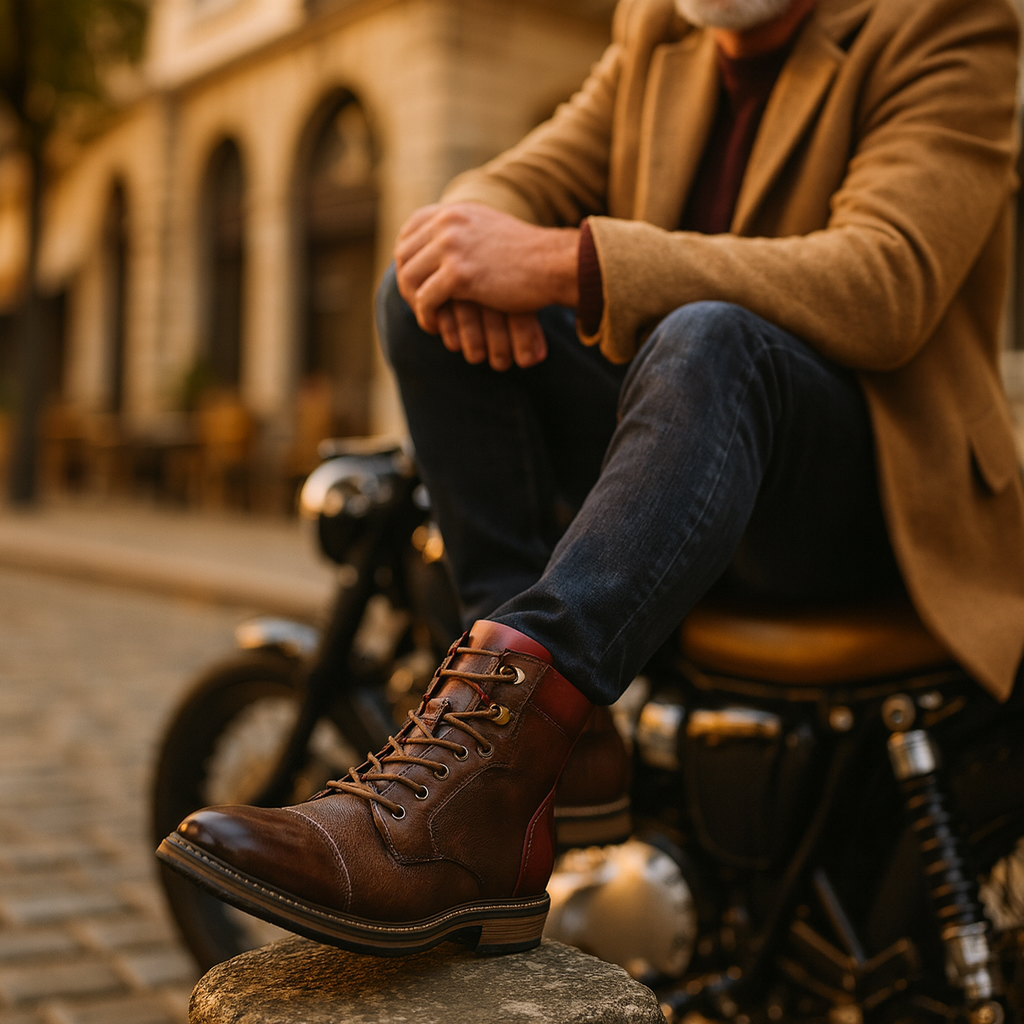 Boots elegant classiques style intemporel for men -1
