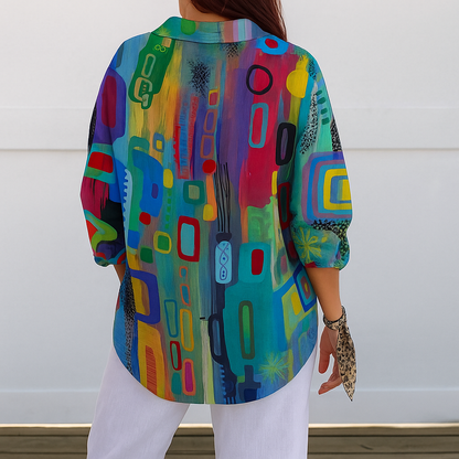 Chic blouse with elegant silhouette for women | Aurélie